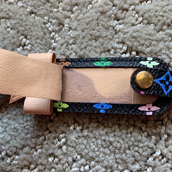 Louis Vuitton Black Multicolore Porto Address Bracelet - Picture 9 of 9
